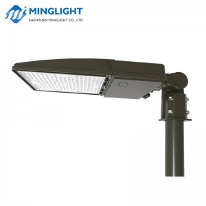 Светодиодный светильник ShoeBox для стоянки уличного освещения с датчиком движения и фотоэлементом IP65